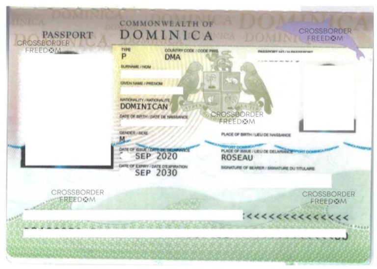 Dominica Passport Issued For Our Respected Client In Early September 2020